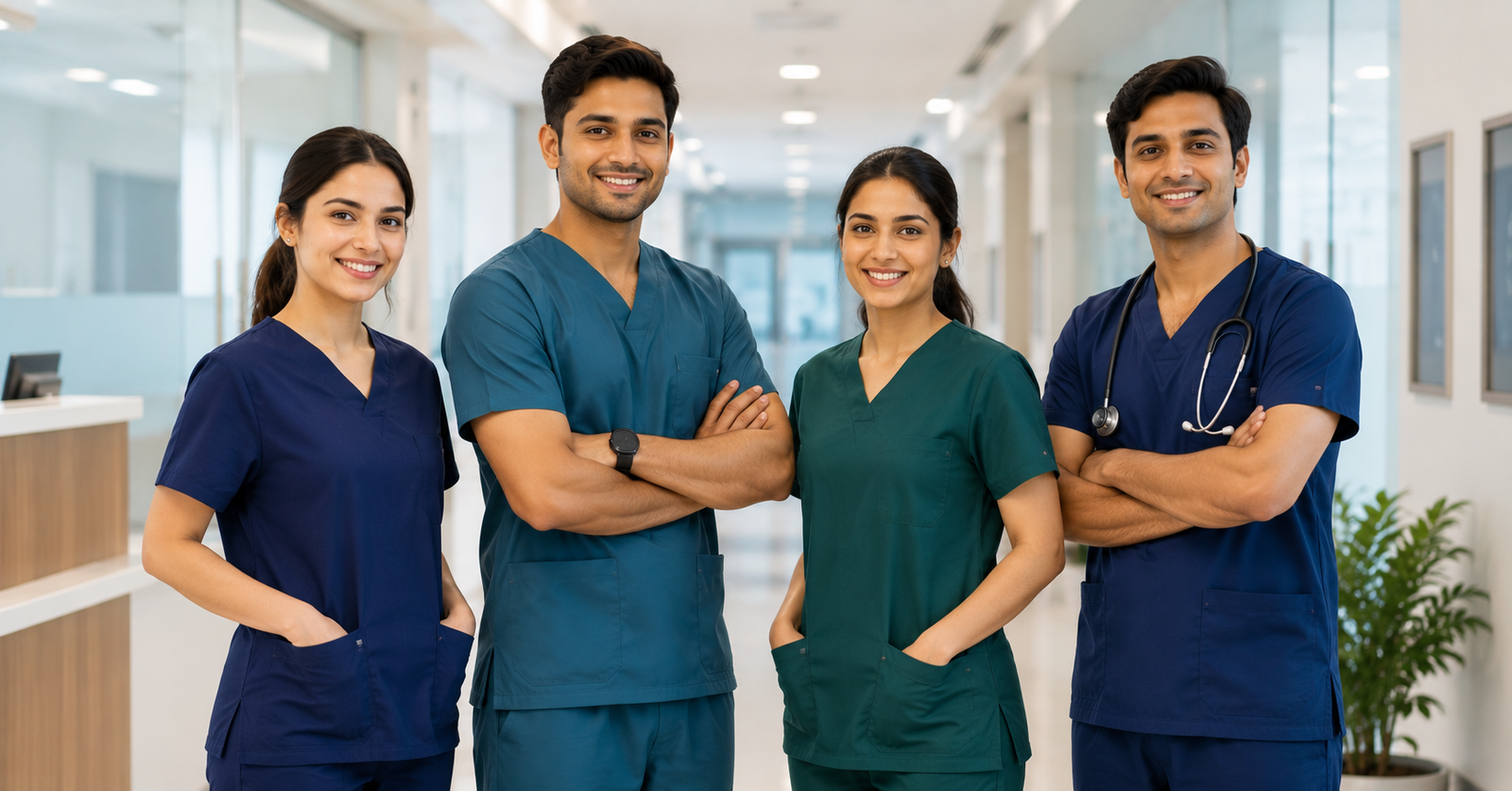 Comfortable Healthcare Workwear for Nurses and Doctors