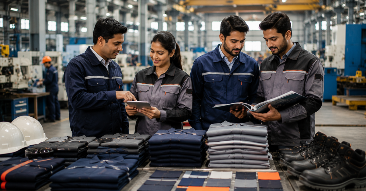 Best Industrial Workwear Supplier in India for Factories