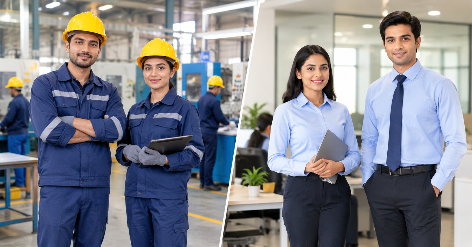 How to Choose Factory Uniform for Workers | Floor vs Office Staff
