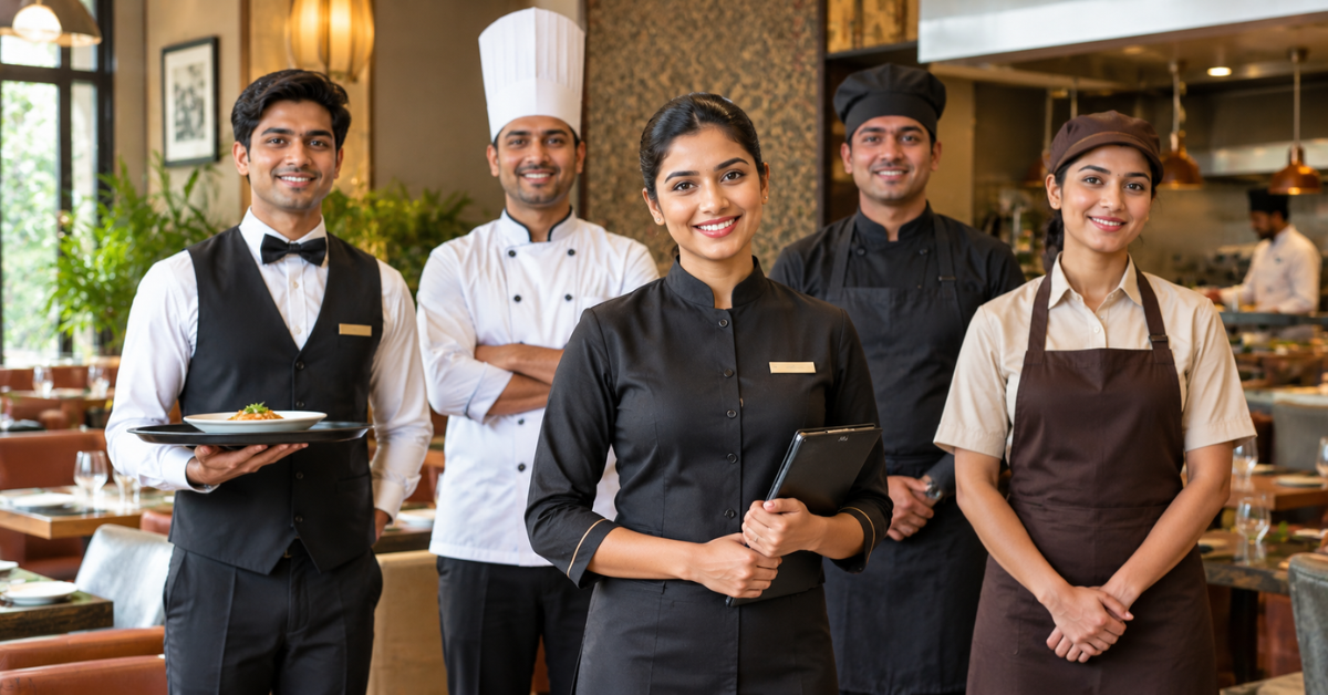 Restaurant Uniform Manufacturers India: Buy Custom Staff Uniforms in Bulk