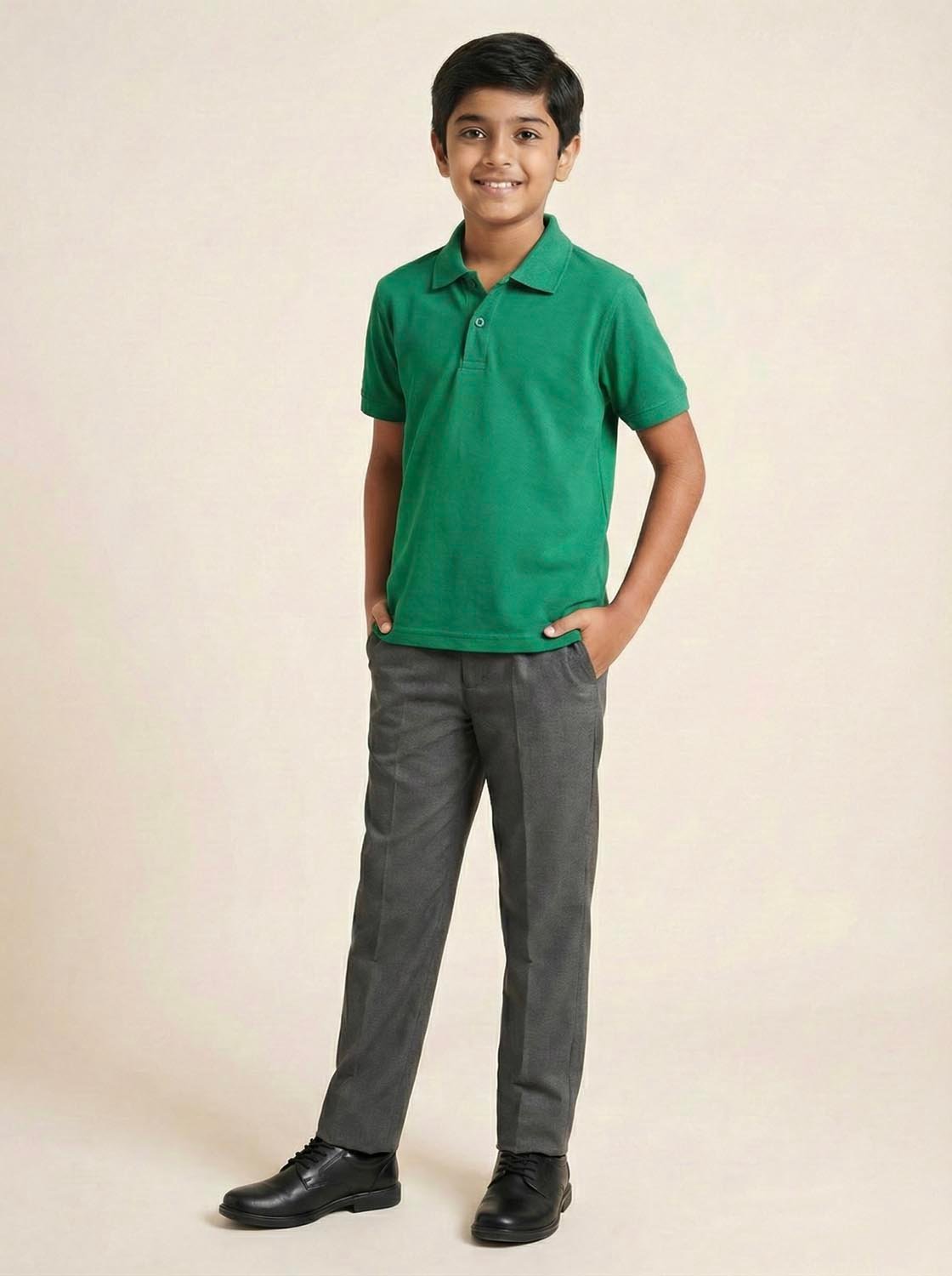 Green School Uniform Polo T-Shirt