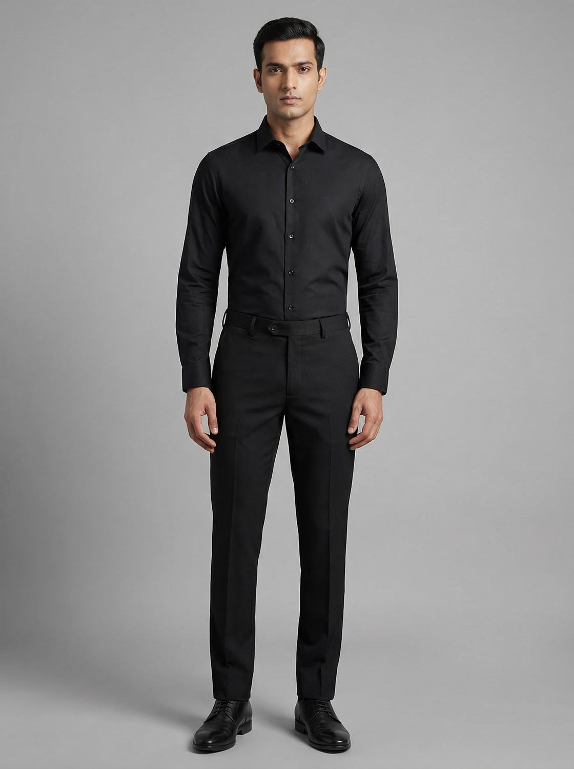 Men’s Premium Black Formal Trousers