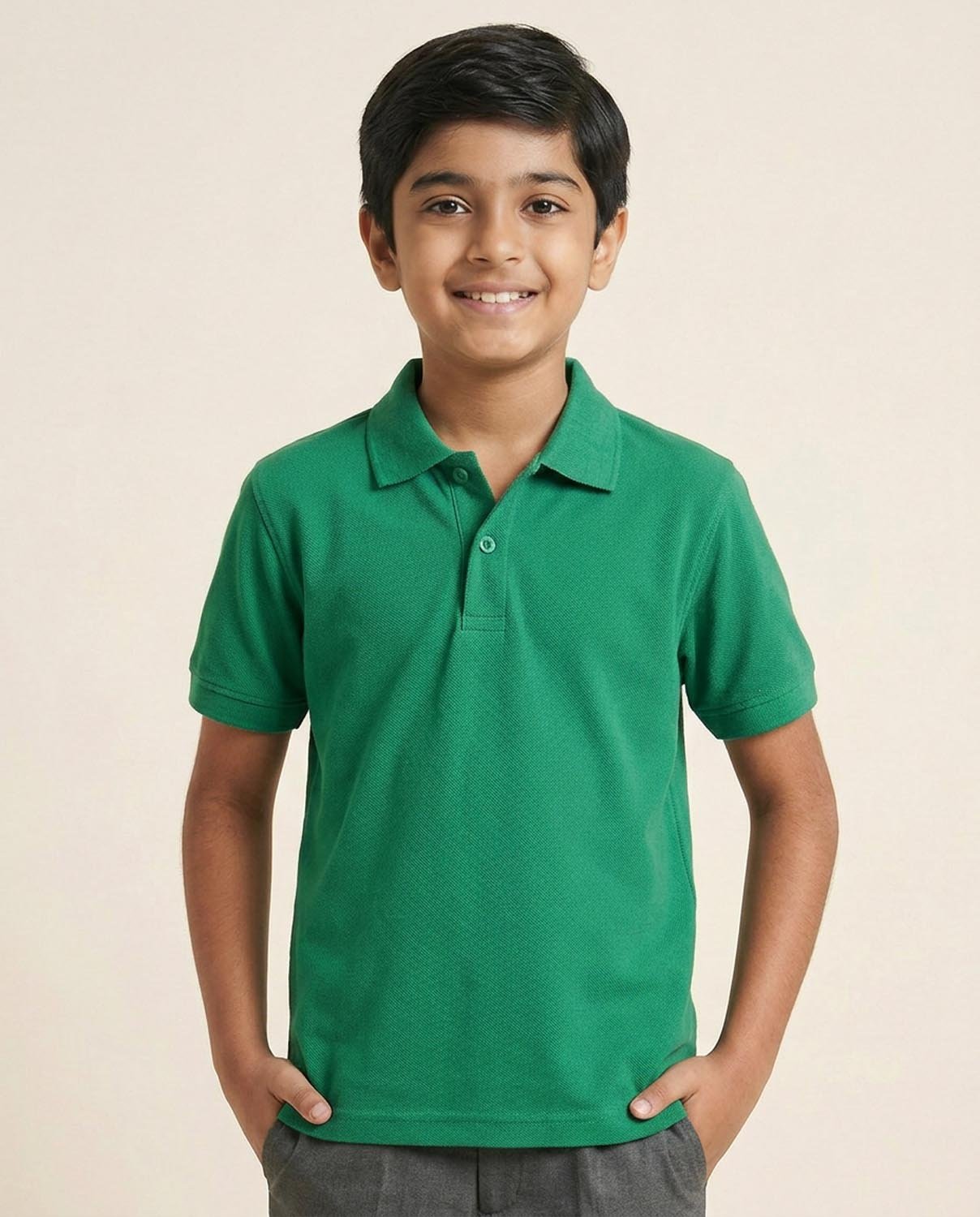 Green School Uniform Polo T-Shirt
