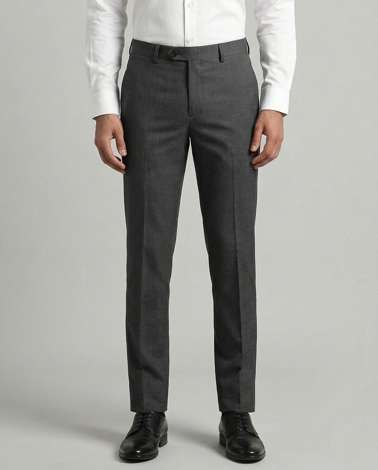 Men’s Premium Charcoal Grey Formal Trousers