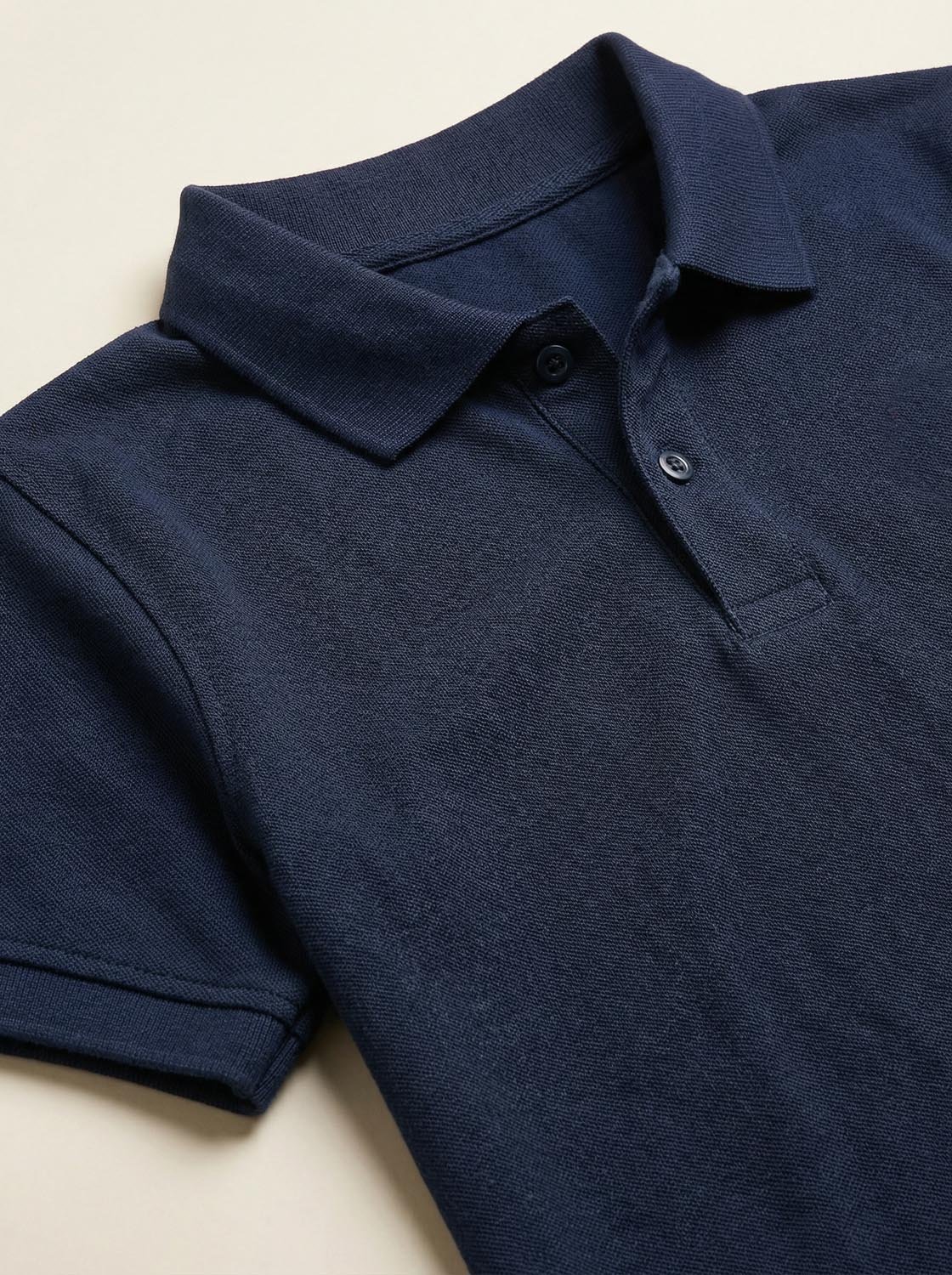 Navy Blue School Uniform Polo T-Shirt