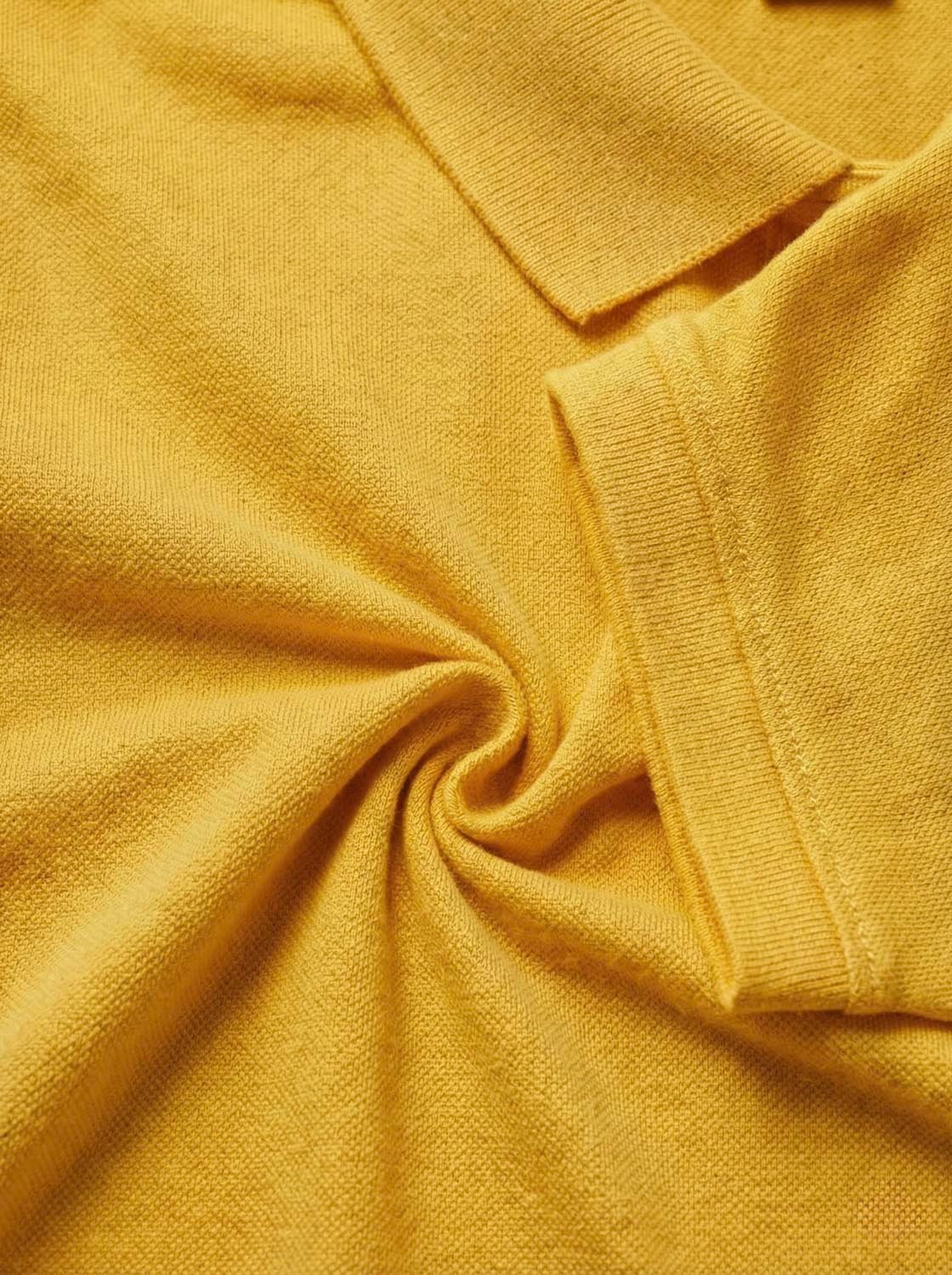 Yellow School Uniform Polo T-Shirt