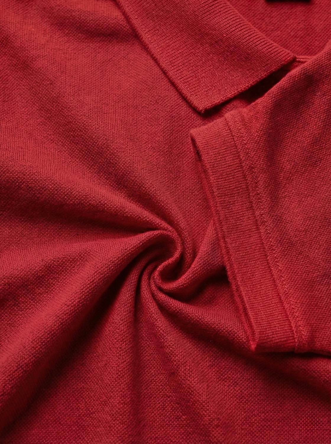 Red School Uniform Polo T-Shirt