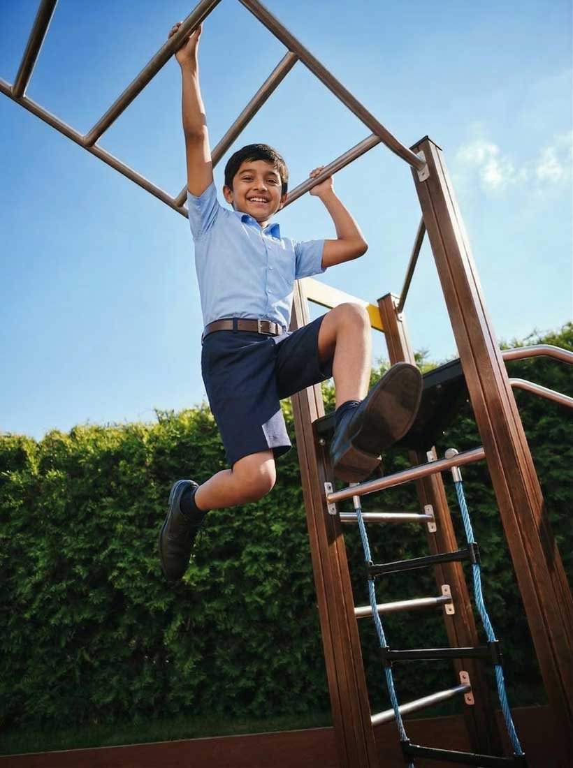 Navy Blue School Uniform Half Pant