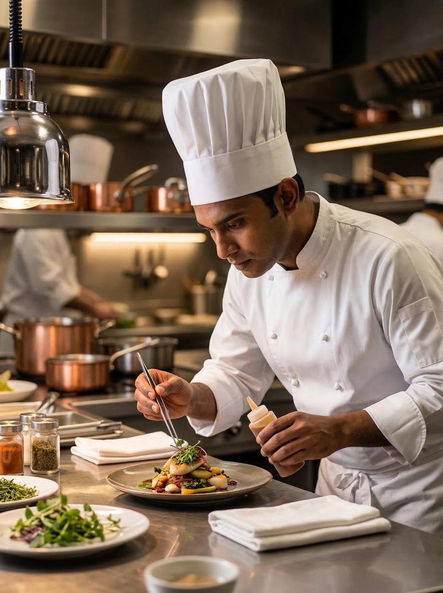 Professional Hospitality Chef Cap