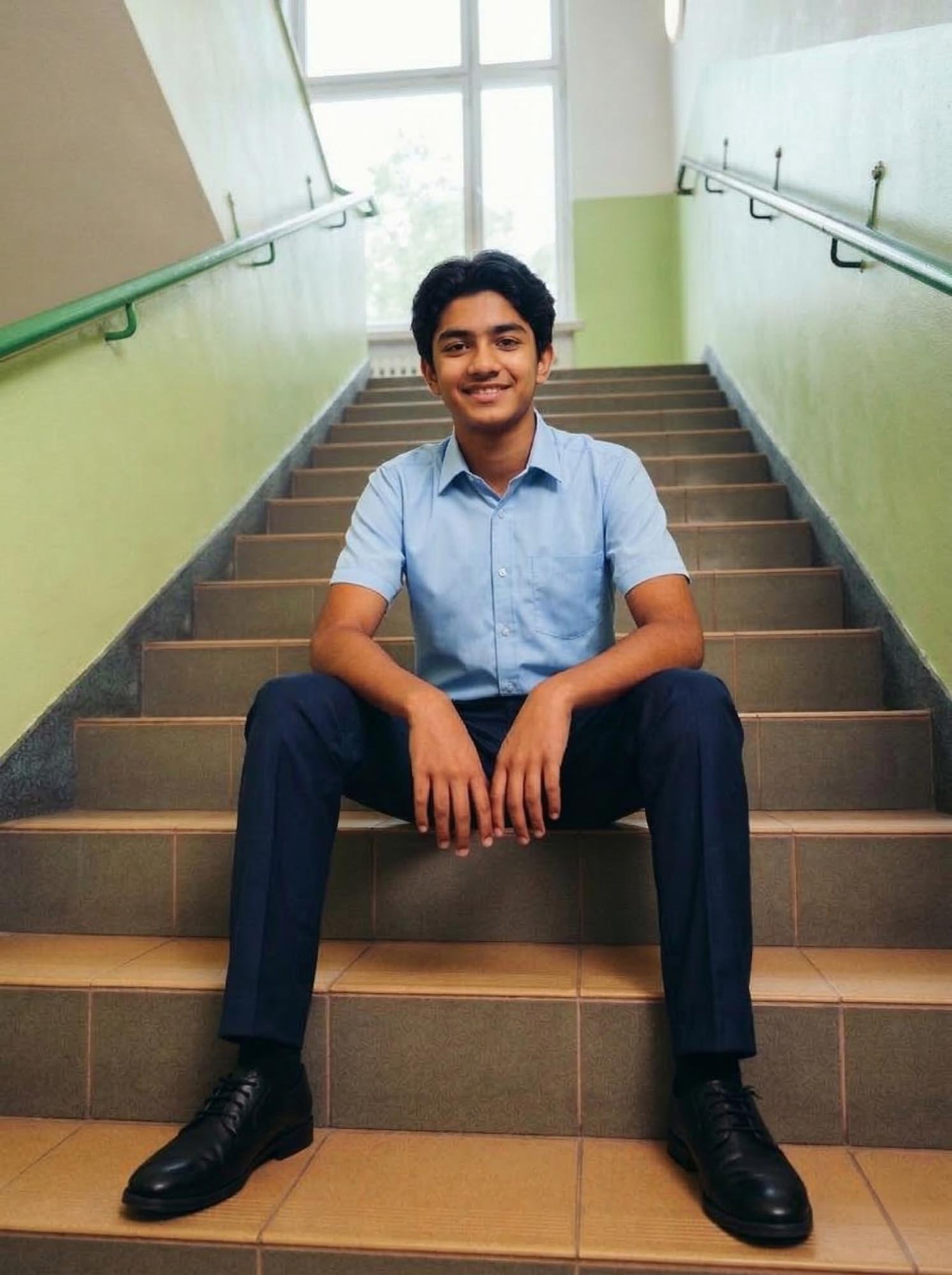 Navy Blue School Uniform Full Pant